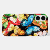 Butterfly Collage Hoesje-Mate iPhone Case (Achterkant (horizontaal))
