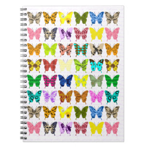 Butterfly Collage Notitieboek