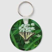 Butterfly Collectie Classic Round Sleutelhanger