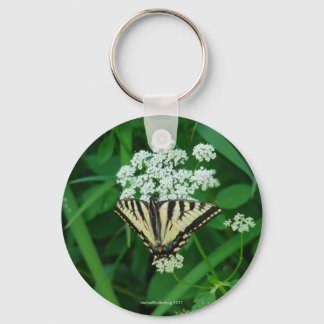Butterfly Collectie Classic Round Sleutelhanger