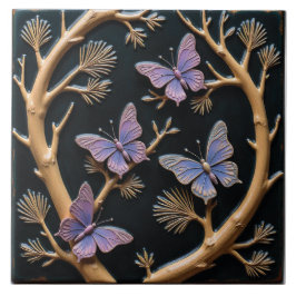 Butterfly Cotillion Tegeltje