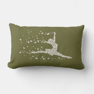 Butterfly Dancer Lumbar Pillow Kussen