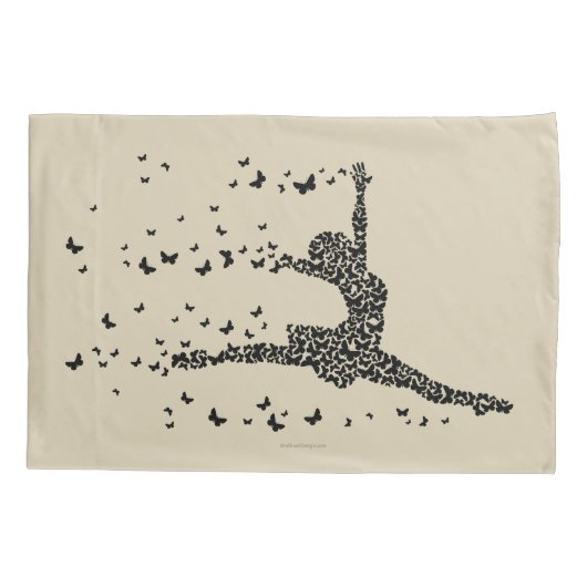 Butterfly Dancer Pillowcase Kussensloop (Achterkant)