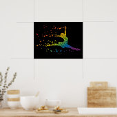 Butterfly Dancer Poster (Keuken)