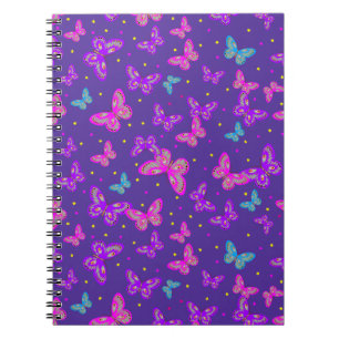 Butterfly dans notitieboek