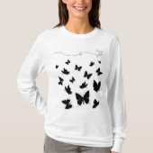 Butterfly dans t-shirt (Voorkant)
