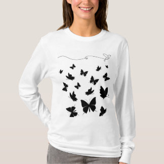 Butterfly dans t-shirt