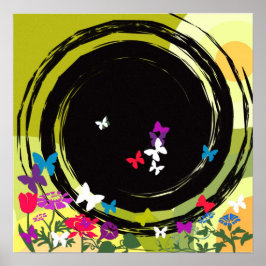 Butterfly Delight-poster Poster