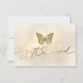 Butterfly Design Cadeaubon (Voorkant)