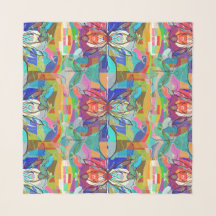 Butterfly design scarf van Julie Richman