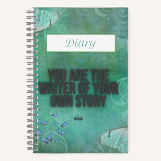 Butterfly Diary – Elegant Journal Notebook (Recto)