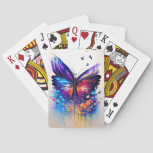 Butterfly Discovery Adventure Natuur Planet Earth Pokerkaarten