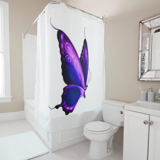 Butterfly Douchegordijn (In situ)