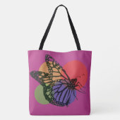Butterfly Draagtas (Achterkant)