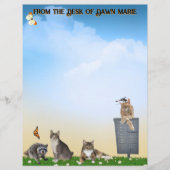 Butterfly, Dragonfly, Raccoon, and Summer Fun (Voorkant)