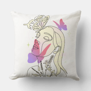 Butterfly Dream - Artistieke kussens voor dames