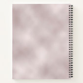 Butterfly Dream Fantasy Collage met Monogram Notitieboek (Achterkant)