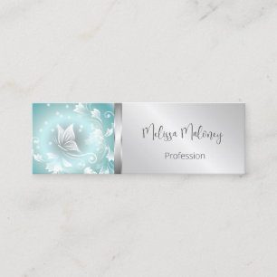 Butterfly Dream Fantasy Mint Mini Visitekaartje