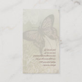 Butterfly Dream - Visitekaartje (Achterkant)
