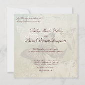 Butterfly Dream Wedding Kaart (Achterkant)