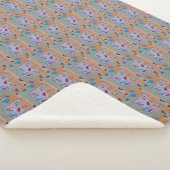 Butterfly Dreaming Sherpa Deken (3/4)