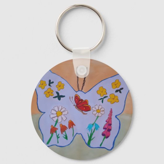 Butterfly Dreaming Sleutelhanger (Voorkant)