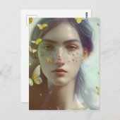 Butterfly Dreams Briefkaart (Voorkant / Achterkant)