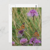 Butterfly Dreams Briefkaart (Voorkant / Achterkant)