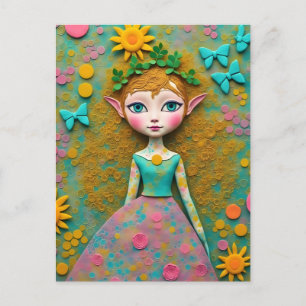 Butterfly Dreams Elf Briefkaart