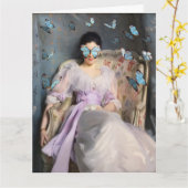 Butterfly Dreams II Kaart (Gele Bloem)