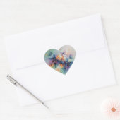 Butterfly Dreams in Bloom Hart Sticker (Envelop)