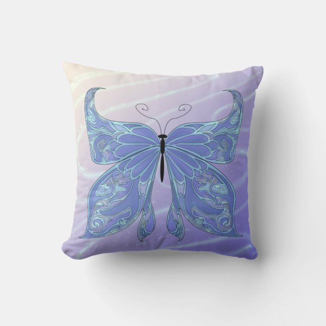 Butterfly Dreams Kussen (Voorkant)