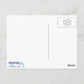 Butterfly Dreams-postkaart Briefkaart (Achterkant)