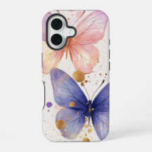 Butterfly Dreamscape – Zachte Waterverf Telefoonho