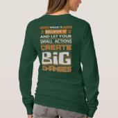 Butterfly Effect Chaos Theory T-shirt (Achterkant)