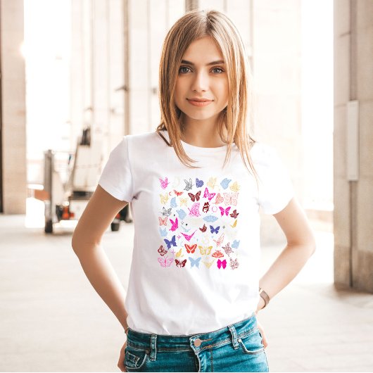 Butterfly Effect - Collage esthetische T-shirt