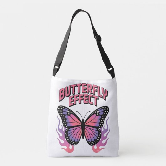 Butterfly Effect  Crossbody Tas (Achterkant)