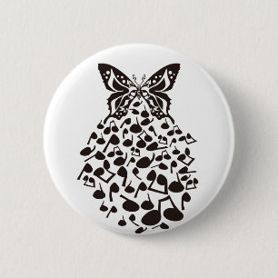Butterfly_Effect Ronde Button 5,7 Cm