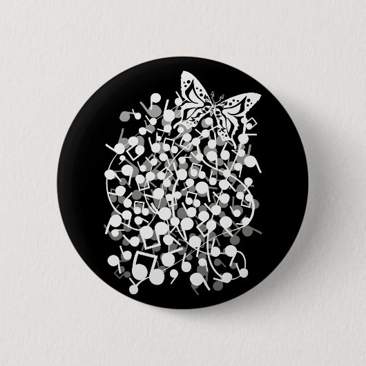 Butterfly_Effect Ronde Button 5,7 Cm (Voorkant)