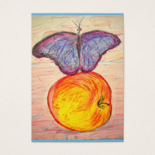 Butterfly en Apple Visitekaartjes