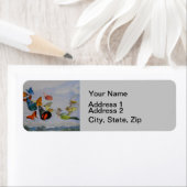 Butterfly en Fairy Queen Butterflies Fairies Etiket (Insitu)