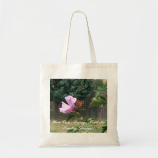 Butterfly en Roos van Sharon Canvas tas