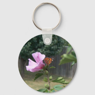 Butterfly en Roos van Sharon Sleutelhanger