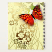 Butterfly en Shamrocks Planner (Achterkant)