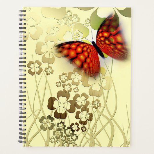 Butterfly en Shamrocks Planner (Voorkant)
