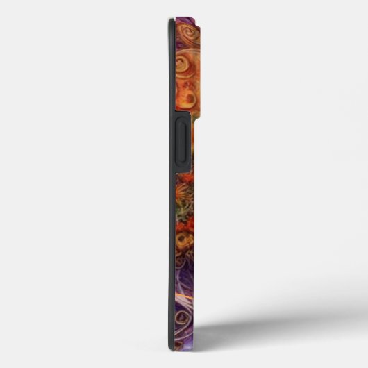 Butterfly en tuingodin in Waterverf Blues Case-Mate iPhone Case (Achterkant / Rechts)