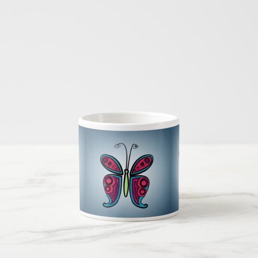 Butterfly Espresso Kop (Voorkant)