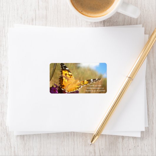 Butterfly. Etiket (Insitu)