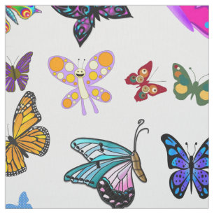 Butterfly Fabric Stof