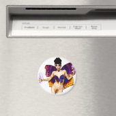 Butterfly Fae Fridge Magnet Magneet (Insitu (Vaatwasser))
